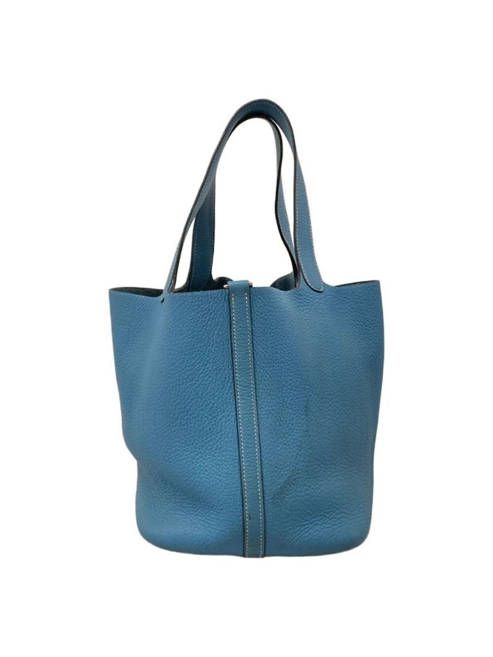 Hermes Handbag Picotin PM Blue Jean Silver - Picture 4 of 15